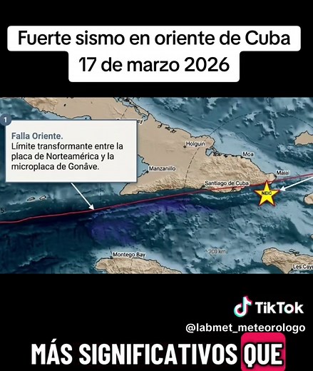 Alerta por Fuerte #sismo en #cuba magnitud 5.8 y una profundidad de 12 km #terremoto #earthquake #creatorsearchinsights sismo en cuba terremoto en cuba Temblor en cuba