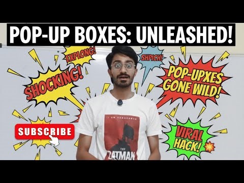 The Ultimate Guide to Viral Pop-Up Boxes!