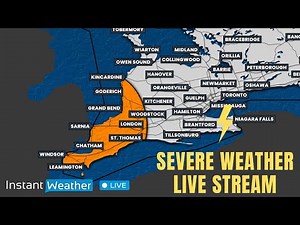 Sun, Mar. 30, 2025 | ⚠️ Severe Thunderstorm Coverage & Ice Storm Hits Ontario