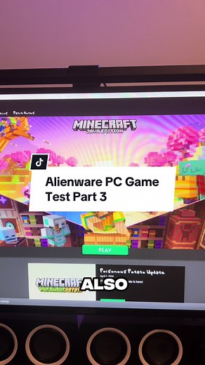 Alienware PC Game Test | Minecraft Performance & Texture Pack FPS