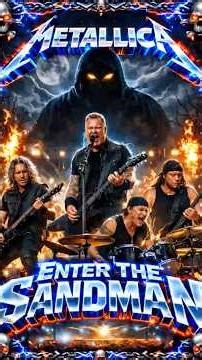 🔥 METALLICA - Enter The Sandman 💀💥🎶