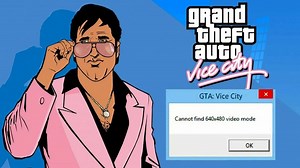 How to fix cannot find 640x480 video mode GTA Vice City | Windows 11/10/7/8 | Screen Resolution