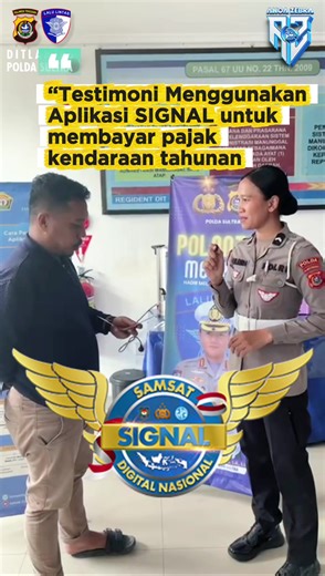 Bayar pajak kendaraan sekarang tinggal sat-set-das-des! 🏎️💨 Jujurly, awalnya skeptis bayar pajak lewat aplikasi, tapi ternyata aplikasi Signal beneran se-praktis itu. Nggak perlu izin kerja, nggak perlu antre panas-panasan di Samsat. Sambil rebahan di rumah juga beres. Pajak terbayar, dokumen fisik langsung diantar sampai depan pintu. Life changer banget! ✨ #Signal #SamsatDigital #BayarPajakMudah #TaatPajak