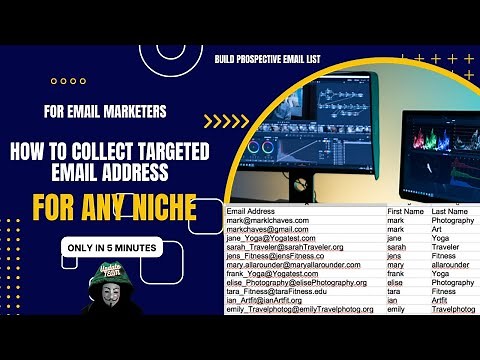 How to Extract Targeted Emails for Email Marketing - Proven for Any Niche