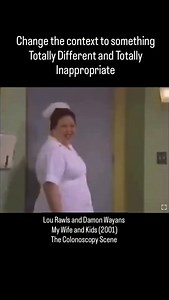 A fantastic scene of stunt casting that changes the context from serious to hilarious. In a now-classic scene with Damon Wayans and Lou Rawls, a colonoscopy—a medical procedure many dread—is transformed into a surprising comedy moment. Lou Rawls serenades Damon Wayans’ character during the exam, turning what should be an awkward and uncomfortable experience into a playful, almost romantic scene. The humor comes from taking something serious and reframing it completely out of context, showing how