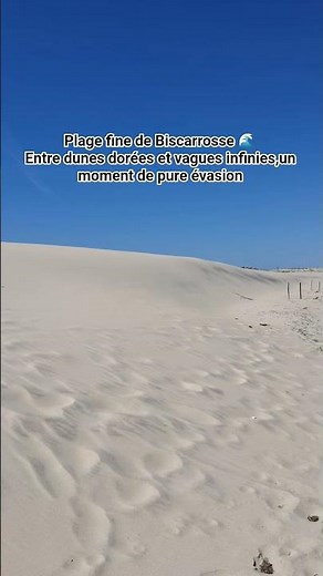 Plage de Biscarrosse #pourtoi #viral #plage #biscarrosse ##vacances #fine #plage #fypシ #newcreator