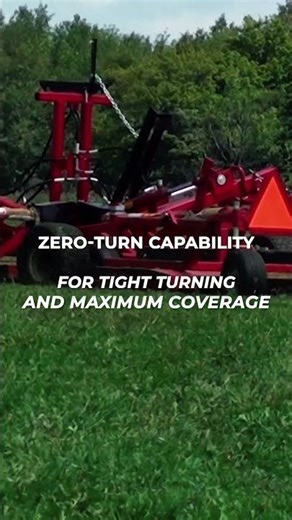 What if you could cut 90 acres… with less than 50 HP? #turfequipment #progressiveturf #farming #lawn