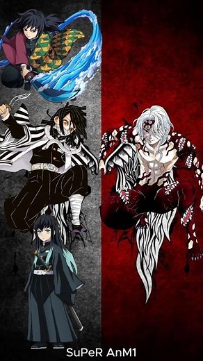 Demon Slayer Hashira Trio vs All Demons #demonslayer