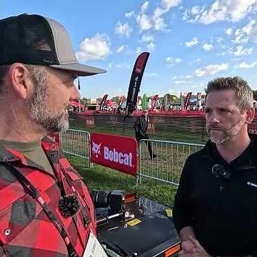 Bobcat Flexwing Mower is HOT!! #farming #farmer