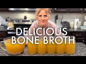 HOW TO MAKE DELICIOUS BONE BROTH AT HOME - EASY & HEALTHY!