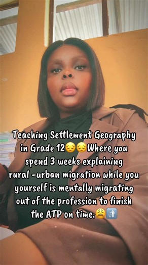 Grade 12 Settlement Geography 😔