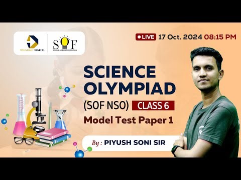 Science Olympiad Model Test Paper Live Class | SOF NSO 2024 | Winsome Digital Learning