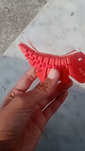 Dinosaur 3D printer art, ❤😁#short