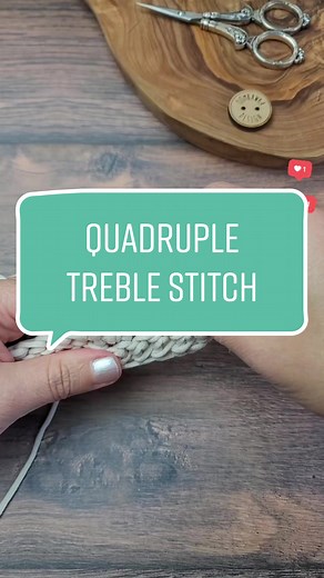 Learn Quadruple Treble Crochet Stitch Step-by-Step