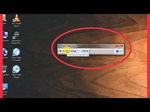 Start & Use Sound Recorder In Pc | Laptop | Windows 7