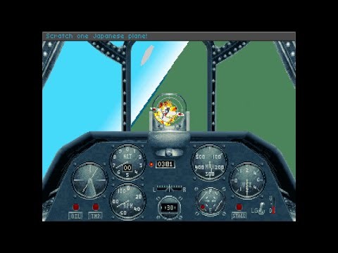 Aces of the Pacific (PC) – Carrière (US Air Force) : première mission (VGA, Roland MT-32) – 1080p