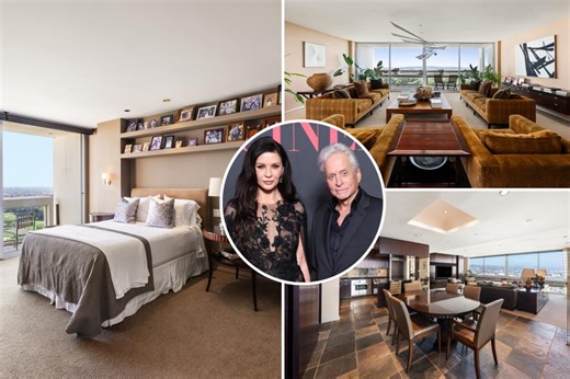 Michael Douglas, Catherine Zeta-Jones’ former LA condo on the market for $7 million: ‘Living piece of Hollywood history’