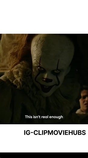 clipmoviehubs Official on Instagram: "🤡 IT (2017) / IT Chapter Two (2019) 🗒️ Extra Info: Based on the classic 1986 novel by Stephen King. The screenshots show Pennywise the Dancing Clown, an ancient, shape-shifting evil entity. 🎬 Genre: Supernatural Horror / Thriller ✍️ Writer: Chase Palmer, Cary Fukunaga, and Gary Dauberman (Screenplay); Stephen King (Novel) 🎭 Cast: Bill Skarsgård (as Pennywise), Finn Wolfhard, Jessica Chastain, Bill Hader, James McAvoy 🔞 Rated: R (for strong horror violen