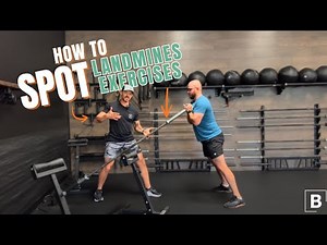 How to Spot Landmine Exercises Safely (Trainer’s Guide)