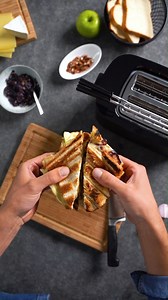 Upgrade your grilled cheese game with our toaster sandwich rack, compatible with our fan-favorite Enfinigy toasters. Perfect for making hot sandwiches, quesadillas, or even cooking veggie burgers. Find it on our site: https://fal.cn/3Affs Ingredients: 🧀 Option 1: • Bread • Caramelized onions • Gruyère 🧀 Option 2: • Bread • Sliced apples • Brie • Pecans | Zwilling USA
