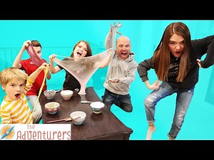 Guess The CHARADES Win Your SLiME Ingredients I That YouTub3 Family The Adventurers