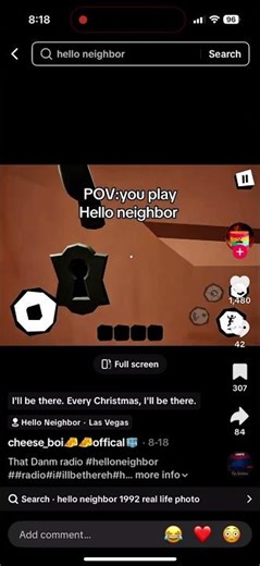 POV you play hello Neighbor