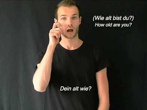 Gebärdensprachkurs (DGS) 4. "Zahlen"