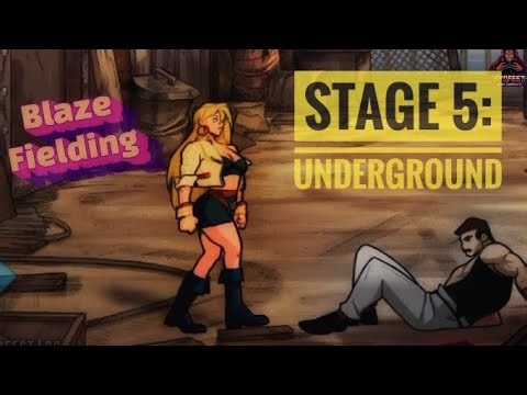Blaze Fielding DOMINATES Stage 5: Underground 🔥 | Streets of Rage 4