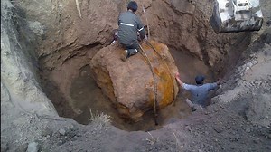 Video. 'Giant meteorite' unearthed in northern Argentina