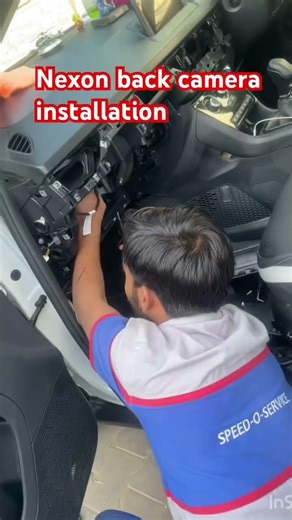 Nexon back camera installation l #tata #nexon #automobile #new #shorts #shortvideo #viral #ytshorts