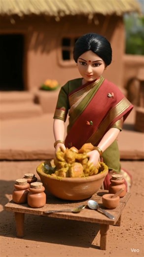 Miniature Doll Chicken Biryani Cooking ASMR | Indian Village Tiny Kitchen Life #miniaturecooking