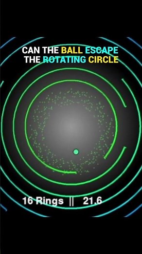 😮 Watch These Dots Create a Surprising Design! #asmr #bouncingballs #animation #pygame