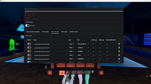 I made a osc audiolink system that syncs any avatar parameters to music in real time to different elements of the music