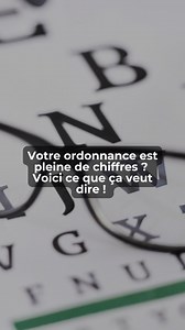 Vous vous interrogez sur votre ordonnance ? Si vous voyez un chiffre avec un "-" (ex : -1.00, -2.75), cela signifie que vous êtes myope. Votre vision de loin est floue, mais de près, tout est clair. 👀 La myopie est souvent causée par un œil plus long que la moyenne, ce qui empêche l'image de se former correctement sur la rétine. Pour corriger cela, on utilise des verres négatifs. Plus le chiffre est élevé, plus les verres sont épais sur les bords. Rassurez-vous, il existe des solutions pour aff