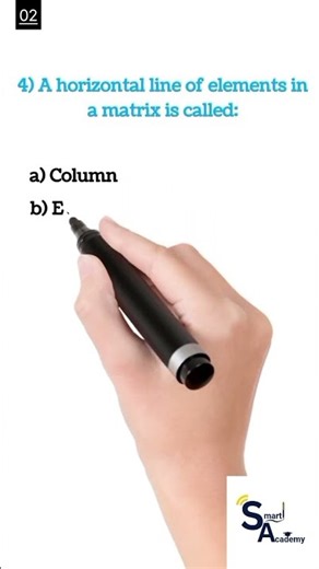 Introduction to Matrix | Class 9 MathLearn matrix basics: for All Boards exam. #class9math #mcqs