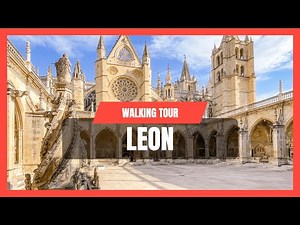 Walking tour Leon | Spain [4K]