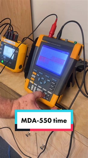Quick demo with Ed & the Fluke MDA-550. Whats your favorite tool?! #fluketools #flukereliability #accelix #technology #sparky #maintence #ItsGreatOutdoors￼