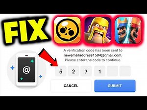 Supercell Verification Code Not Received FIX In Brawl Stars
