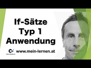 Englisch If-Sätze Typ 1 Übung