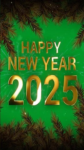New Year 2023 WhatsApp Status-HD Countdown Video with Green Screen ✨