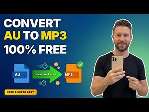 How to Turn AU File into MP3 Keeping 100% Crisp Quality (Free)
