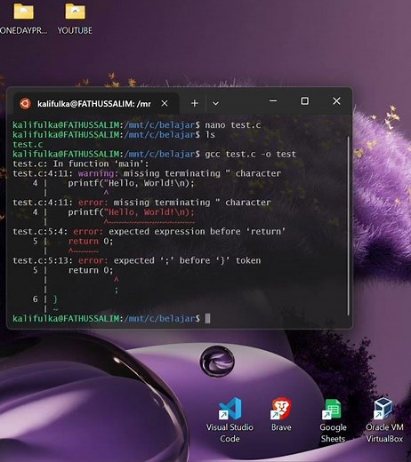 How to Write Hello World in C (Super Easy Tutorial) #coding #programming