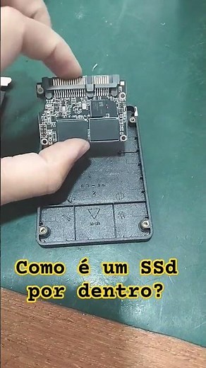 como é um SSd Sata 3 por dentro