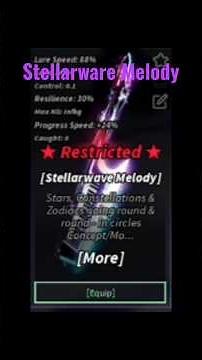 Stellarware Melody ( Rod ) #fisch #roblox