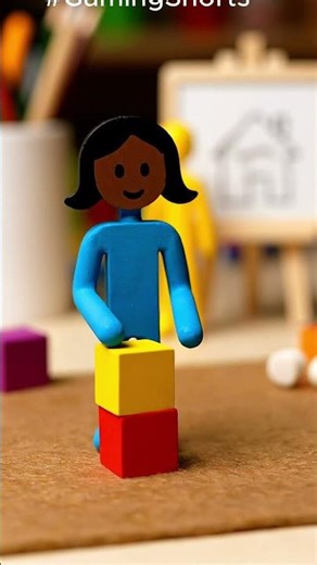 Stop-Motion Stick Figure Adventure #stickfigure #minecraft