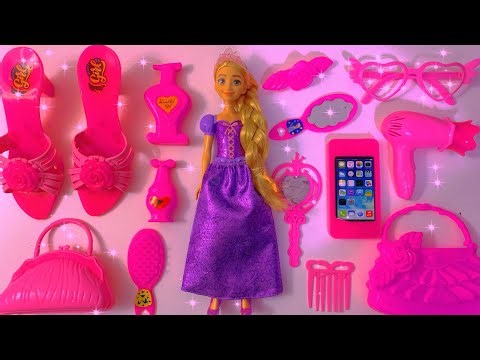 Satisfying Video | Disney Princess doll collection| Satisfying Unboxing Disney ASMR
