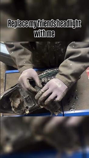 Come fix my friend’s headlight with me! #wajthebuilder #automobile #mechanic #cartok #carenthusiast