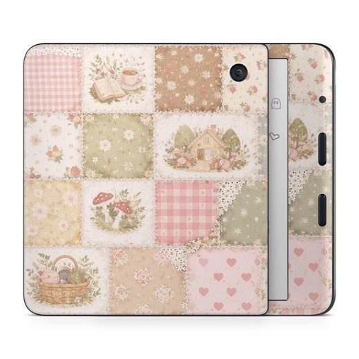 Kobo Cottage Squares Skin – Fits Libra, Clara & Nia | Protective Vinyl Decal Cove - Etsy