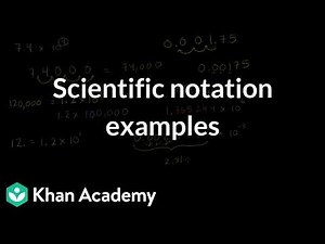 Scientific notation examples | Grade 11 | Physics | NCERT | Khan Academy (IN accent)