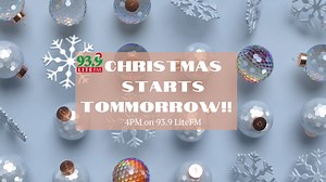 3.4K views · 224 reactions |  Christmas Is Almost Here  Our 22nd anniversary as Chicago’s Christmas music station begins tomorrow at 4pm! Listen Live ➡️ https://www.iheart.com/live/939-lite-fm-853/ #christmas #christmasmusic #chicago | 93.9 LITE FM | Facebook